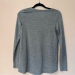 American Eagle  Green V-Neck Sweater Top Photo 4