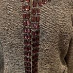 Dana Buchman Beaded Tweed Blazer w/ Metallic Gold Shimmer Thread EUC Sz 14 Photo 26