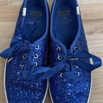 Keds Royal Blue Kate Spade x Glitter Lace-up Sneakers Sneakers Preppy - Size 9.5 Photo 0