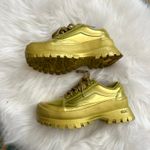 Vans x Collina Strada Gold Metallic Chunky Sneakers Size 6 Photo 3