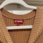 STAUD  Marylebone Sweater Dress in Camel Photo 5