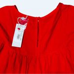 Sage The Label NWT Babydoll Dress in Red, Size XS Photo 5