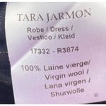 Tara Jarmon Pinstripe Midi Dress Size 38 Navy Blue Office Siren Boardroom Chic Size M Photo 2