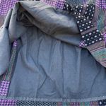 Susan Bristol VTG Components by  Purple Patchwork Boho Maxi Skirt Womans Size 8 Photo 4