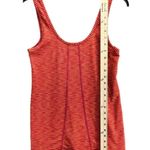Lole  Tank Top Womens S Red Orange Stripe Scoop Stretch Athletic UPF 50+ Outdoors Photo 7