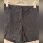 Loft Ann Taylor  black lace shorts size 4 Photo 3