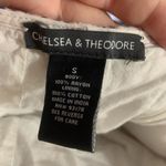 Chelsea & Theodore Blue/Pink Print Quilted Skirt Small Photo 1