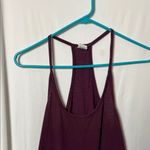 PINK - Victoria's Secret  Sleepwear Women's Burgundy Racerback Tank Top Size XS Photo 1