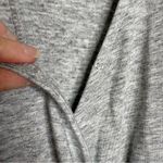 AnyBody Loungewear Romper Women’s Size Medium Heather Gray Surplice Comfy Photo 5