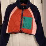 ZARA Colorblock Cropped Jacket Photo 0