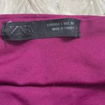 ZARA  Fuchsia-Purple Halter  Dress Size L Photo 6