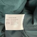 Forecaster of Boston Vintage Puffer Coat Jacket Removable Hood Full Zip Teal, S Green Photo 10