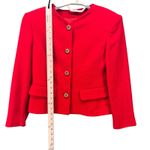 United Colors Of Benetton United Colors of Benetton Womens Suit Set Size 4 Vintage Business Elegant Skirt Photo 13