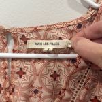 Avec Les Filles  Geometric Print Long Sleeve Romper Size Medium EUC Photo 4