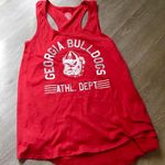 Rivalry Threads NWOT Georgia Bulldogs Red Racerback Tank Top Tee University Photo 1