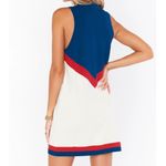 Show Me Your Mumu  Zoe Zip Dress Size M USA Chevron Knit Photo 1