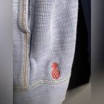 Tommy Bahama Tobago Full zip hoodie in light sky color. Size Medium. Photo 6