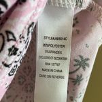 Bubblegum Y2k pink bandana scarf print camisole crop top NWT Photo 3