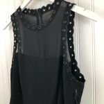 Sam Edelman Women’s Black Sheath Grommet Dress 10 Photo 9