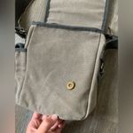 Cargoit Crossbody Travel Bag Cargo Canvas Flap Brown Tan Gray Small Medium Photo 3