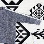 Aerie Desert Multicolor Chunky Knit Crewneck Sweater XS Photo 5