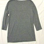 Rafaella  womens size small bling vneck top salt and pepper NWT Photo 2