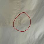 ZARA  White Cargo Pants Utility Pockets Straight Leg Casual size M Photo 7