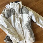The North Face  Women's White and Gray Outdoor Jacket Photo 7