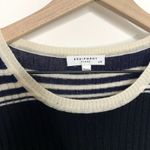 Equipment  Dewey Sweater Midi Dress Blue Stripe Womens Large Wool Photo 9