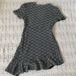 ZARA  W&B Collection Striped Crochet Faux Wrap Dress Green/White (Medium) beach Photo 1