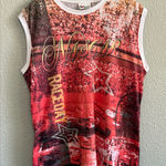 Chase Authentics Vintage NASCAR Graphic Sleeveless Top Size X-Large Photo 0