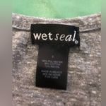 Wet Seal Women’s Grey Tank Crop Top Size S Photo 1