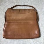 Cole Haan  Tan Leather Fringe Shoulder Bag Photo 2