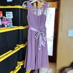 Little Mistress NWT Bridesmaids Skater Dress in Mauve Size 10 Photo 4