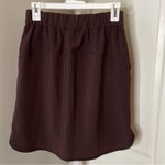 Lululemon  On The Fly Skirt *21" Sz 2 Black Satin Photo 7