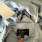 Bardot NWT Auria Satin Maxi Dress In Softblue size 12 Photo 7