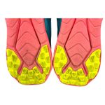 Hoka  One Zinal Trail Running Shoe Women's 10.5 B Black/Blue/Pink/Solpink Sneaker Photo 9