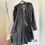 Moshita Couture Set :Sleeveless Dress and Jacket size S Black Photo 6