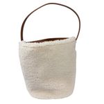 J.Crew Collection Berkeley Bucket Bag in Leather and Shearling Photo 2