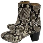 Tory Burch Kira Stamped Snake Print Leather Bootie - 8.5 Photo 0