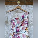 Chiara Boni  LA PETITE ROBE
Angelina Floral One-Shoulder Cocktail Dress Sz 46/10 Photo 5