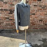 Tommy Hilfiger H Hilfiger grey plaid 98% wool blazer w/satin lining / 12 / Excellent condition Photo 8