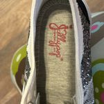 Jelly Pop Black and glitter elite slip on Canvas shoes size 9 new Photo 9