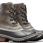 Sorel Slimpack ll Lace Boot Sz 7.5 Leather Winter Duck Boot Lace Up Photo 0