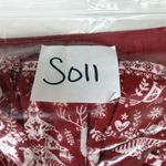 Little Sleepies L XL Reindeer Cheer Pajama Set Holiday Collection Bamboo Red Size L Photo 13