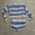 Beach Riot  NWOT 2 Piece Set Striped Lounge Set Sz Small Photo 5
