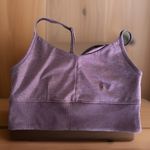 Threads 4 Thought  Women's ReActive‎ Strappy Sports Bra Size Medium Purple Photo 0