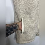 Women's L.L.Bean Sweater Fleece Long Vest Size Small Petite Tan Photo 1