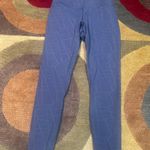 Athlete Body Blue Print Pattern Butter Soft Athletic Workout Yoga Leggings XS Photo 0