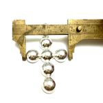 & Other Stories The Silver Hallow Cross 925 Sterling Silver Photo 3